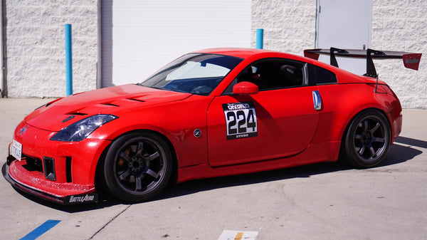 Chassis Mounted Splitter for Nissan 350Z