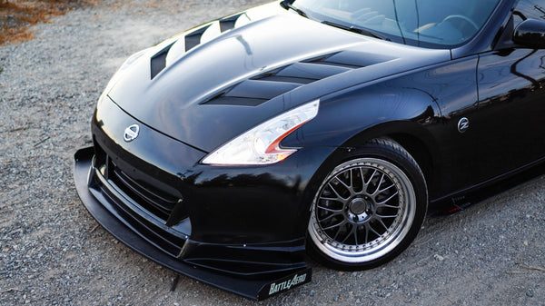 Battle Aero Chassis Mounted Splitter for Nissan 370Z