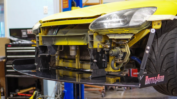 Chassis Mounted Splitter for Honda S2000