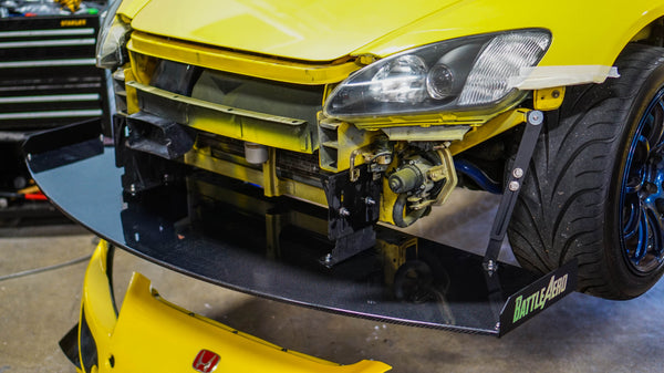 Chassis Mounted Splitter for Honda S2000