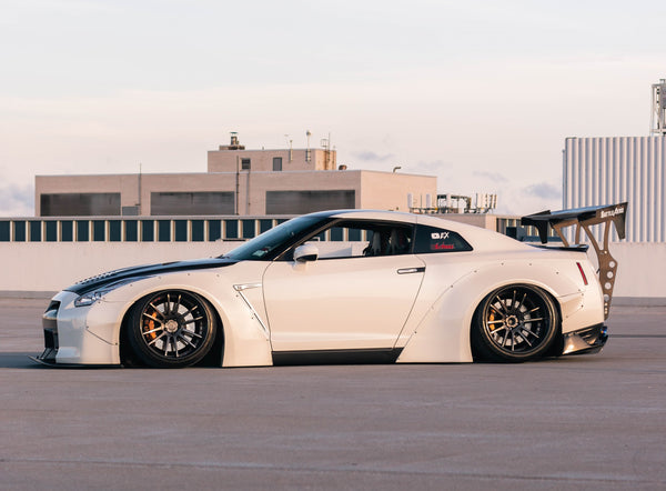 Battle Aero V4 Chassis Mount Wing for Nissan GT-R (R35)