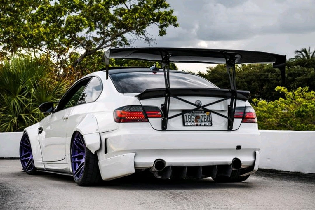 HARD Motorsport Chassis Mount Wing Upright Kit E92, 41 OFF