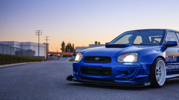 Chassis Mounted Splitter for 02-05 Subaru WRX / STI (GD)