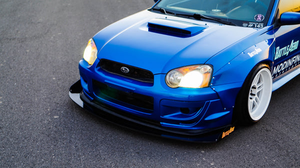 Chassis Mounted Splitter for 02-05 Subaru WRX / STI (GD)