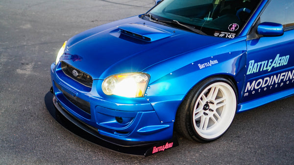 Chassis Mounted Splitter for 02-05 Subaru WRX / STI (GD)