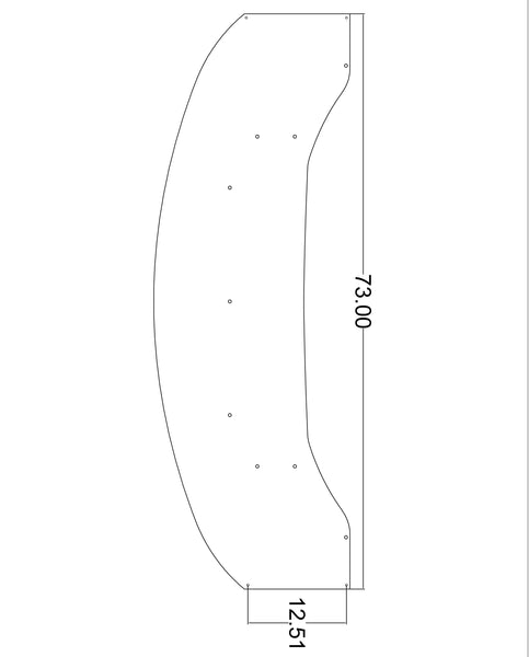 Chassis Mounted Splitter for 02-05 Subaru WRX / STI (GD)