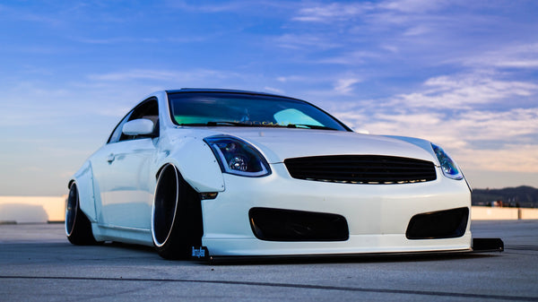 Chassis Mounted Splitter for Infiniti G35 Coupe