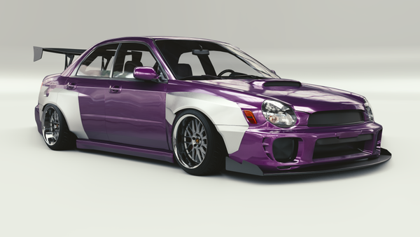 02-03 Subaru WRX / STI (GD)(Bugeye) Wide Body Fender Flare