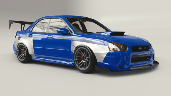 04-05 Subaru WRX / STI (GD)(Blobeye) Wide Body Fender Flare