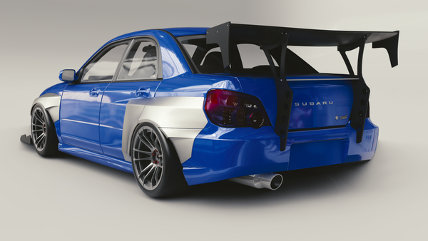 04-05 Subaru WRX / STI (GD)(Blobeye) Wide Body Fender Flare
