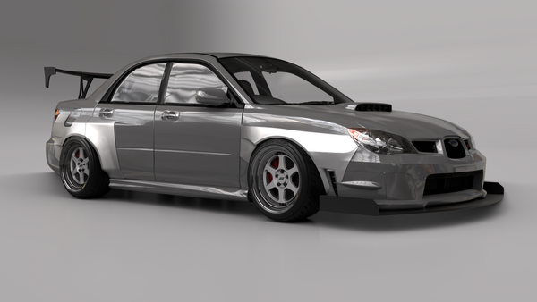 06-07 Subaru WRX / STI (GD)(Hawkeye) Wide Body Fender Flare
