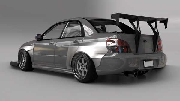 06-07 Subaru WRX / STI (GD)(Hawkeye) Wide Body Fender Flare