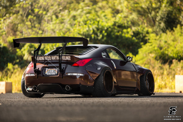 Swan Neck Chassis Mount Kit for Nissan 350Z