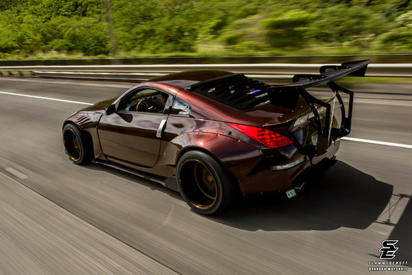 Swan Neck Chassis Mount Kit for Nissan 350Z