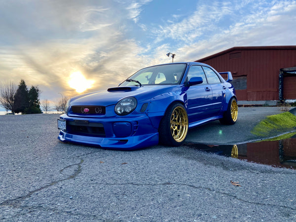 02-03 Subaru WRX / STI (GD)(Bugeye) Wide Body Fender Flare