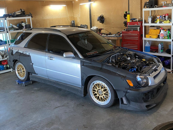 02-03 Subaru Impreza / WRX Wagon (GG) (Bugeye) Wide Body Fender Flare