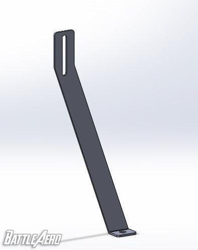 Chassis Mounted Splitter for Nissan 350Z