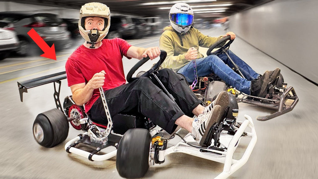 Logan Taylor Drives a Drift Kart Through Seattle!!