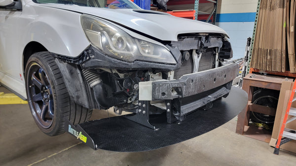Chassis Mounted Splitter for 08-14 Subaru WRX / STI GR/GV (Sedan/Hatch)
