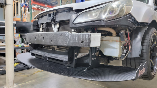 Chassis Mounted Splitter for 08-14 Subaru WRX / STI GR/GV (Sedan/Hatch)