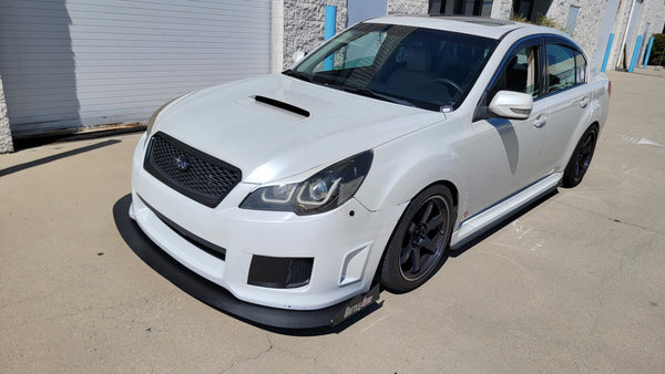 Chassis Mounted Splitter for 08-14 Subaru WRX / STI GR/GV (Sedan/Hatch)