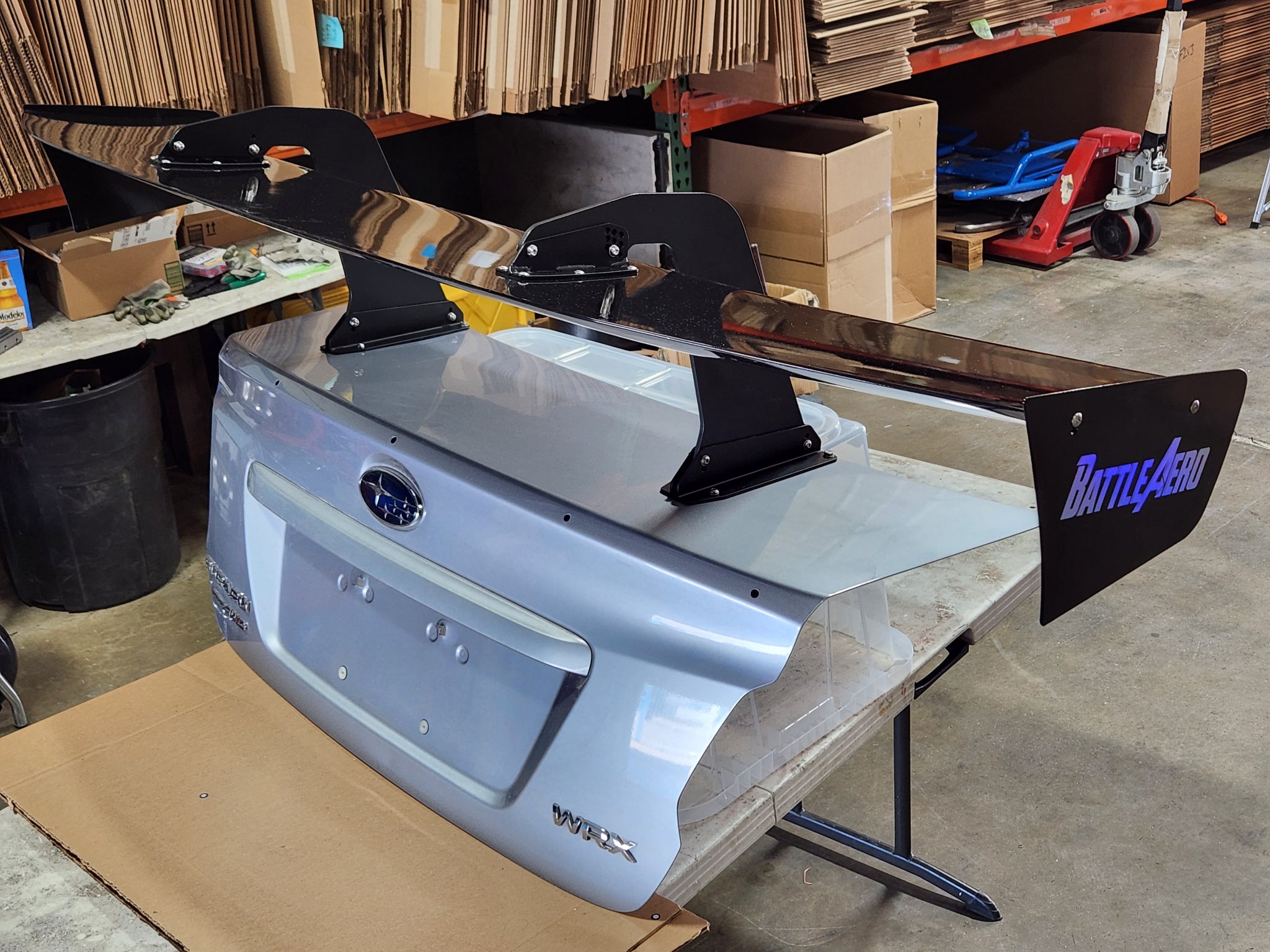 Swan Neck Trunk Mount Wing for 15-21 Subaru WRX (VA) – BattleAero