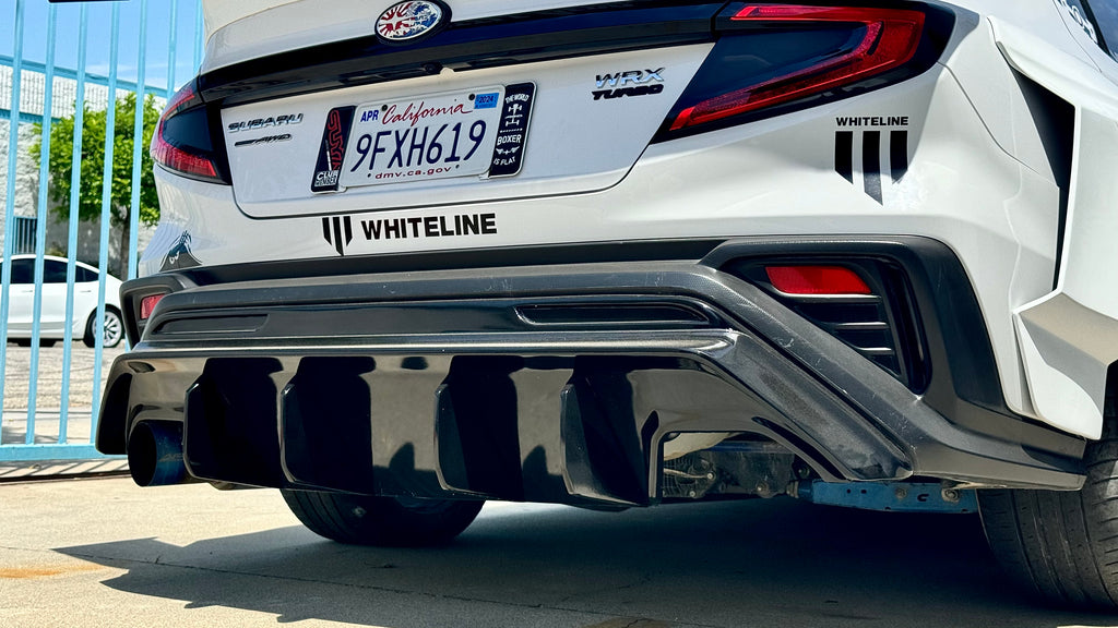 Vb Wrx Rear Diffuser Red 22+ Subaru WRX VB Rear Diffuser – BattleAero