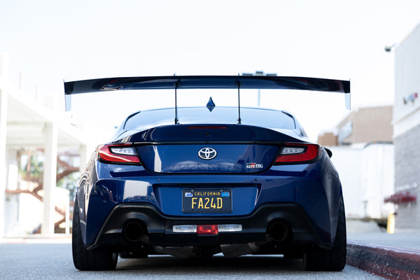 Battle Aero Carbon Fiber Swan Neck Trunk Mount Wing for GR86 / BRZ 2022+
