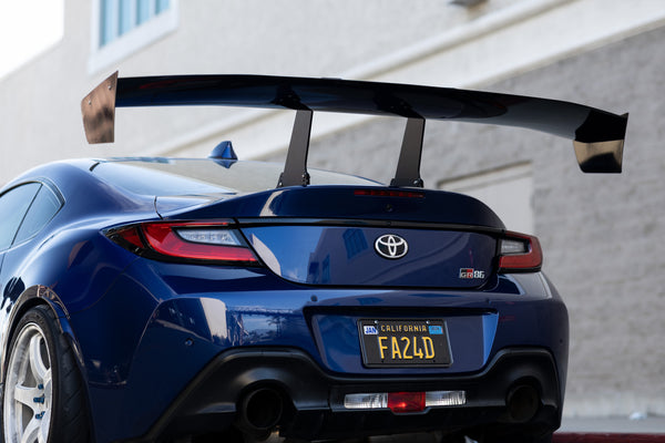Battle Aero Carbon Fiber Swan Neck Trunk Mount Wing for GR86 / BRZ 2022+