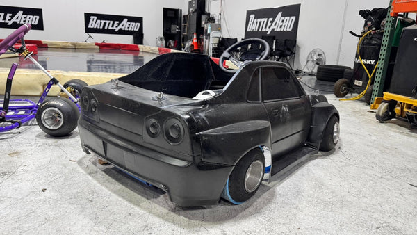 Chibi R34 Drift Kart Body Kit