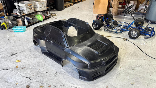 Chibi R34 Drift Kart Body Kit