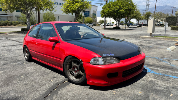 92-95 Honda Civic Carbon Fiber Hood