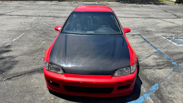 92-95 Honda Civic Carbon Fiber Hood
