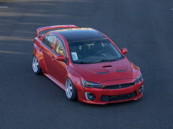 08-15 Mitsubishi Lancer Widebody Fender Flares
