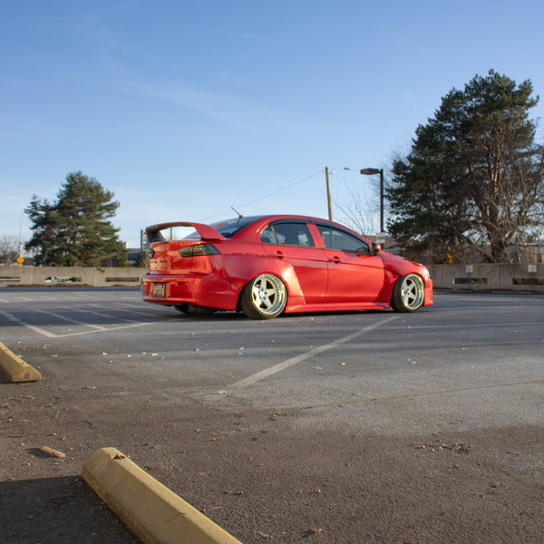 08-15 Mitsubishi Lancer Widebody Fender Flares