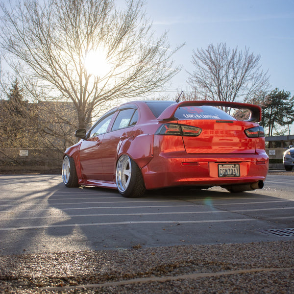 08-15 Mitsubishi Lancer Widebody Fender Flares