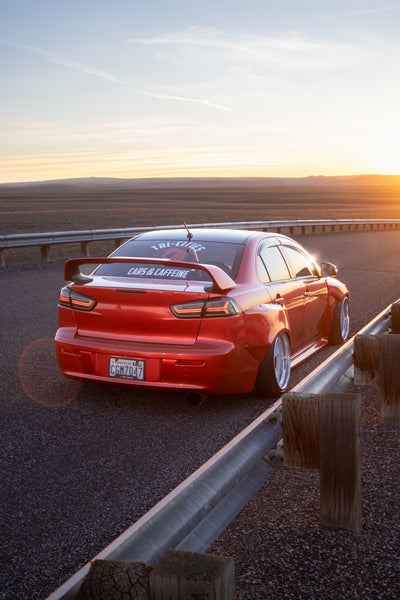 08-15 Mitsubishi Lancer Widebody Fender Flares