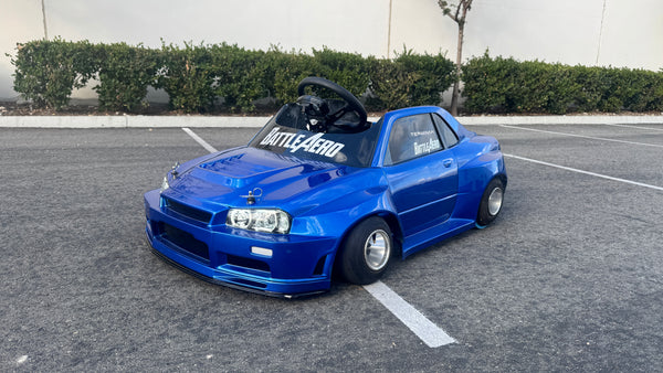 Drift Kart R34 Chibi Body (Electric 10kW 72V)