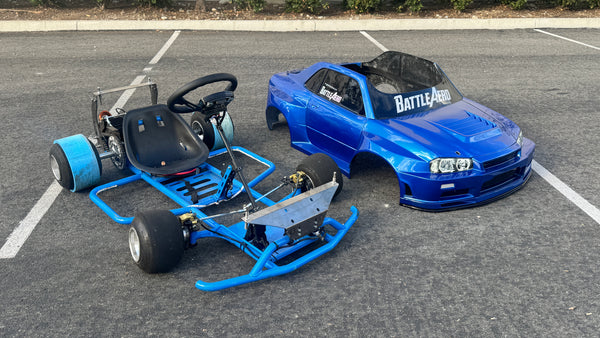 Drift Kart R34 Chibi Body (Electric 10kW 72V)