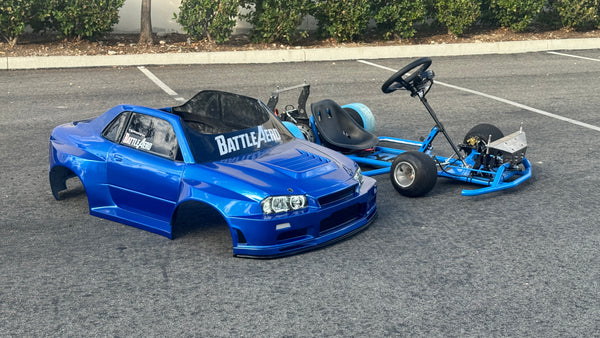 Drift Kart R34 Chibi Body (Electric 10kW 72V)