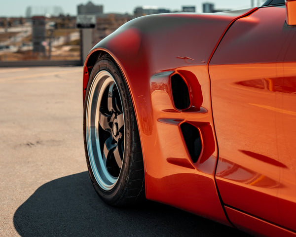 Chevrolet Corvette C6 (Super) Wide Fender Kit (+63mm)