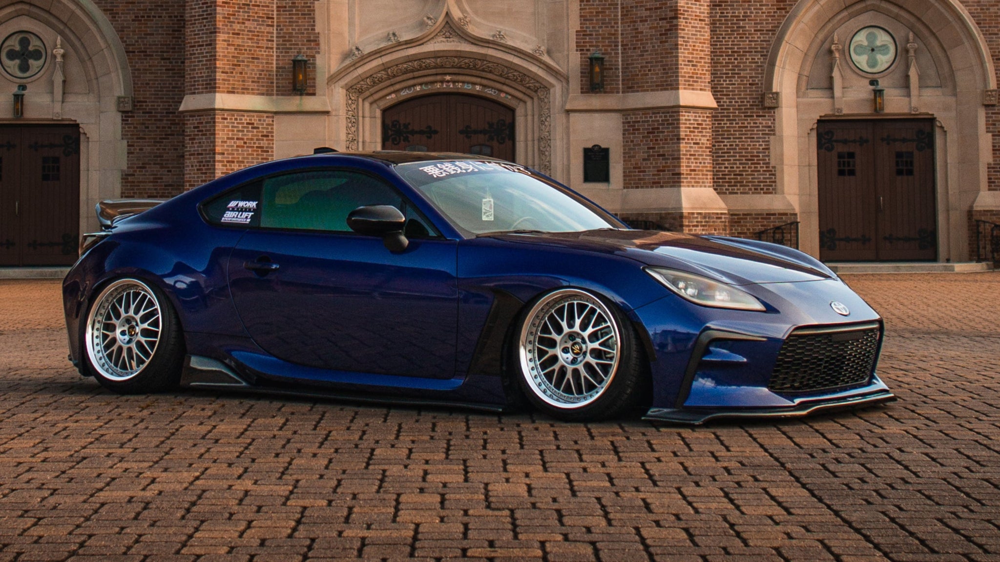 Type-VT Carbon Fiber Front Lip for GR86