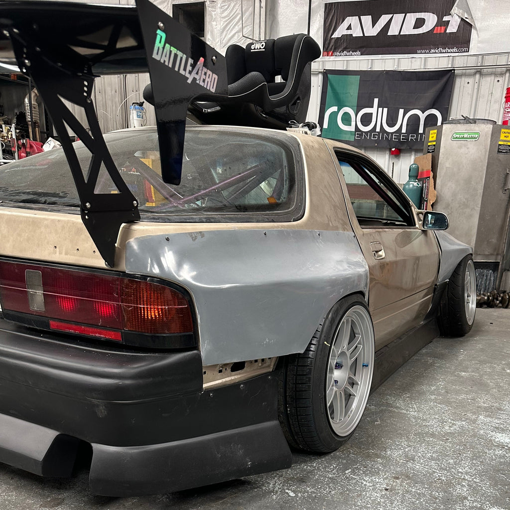 Fc Rx7 Rear Wing Battle Aero Trunk Mount Wing for Mazda RX-7 (FD) – BattleAero