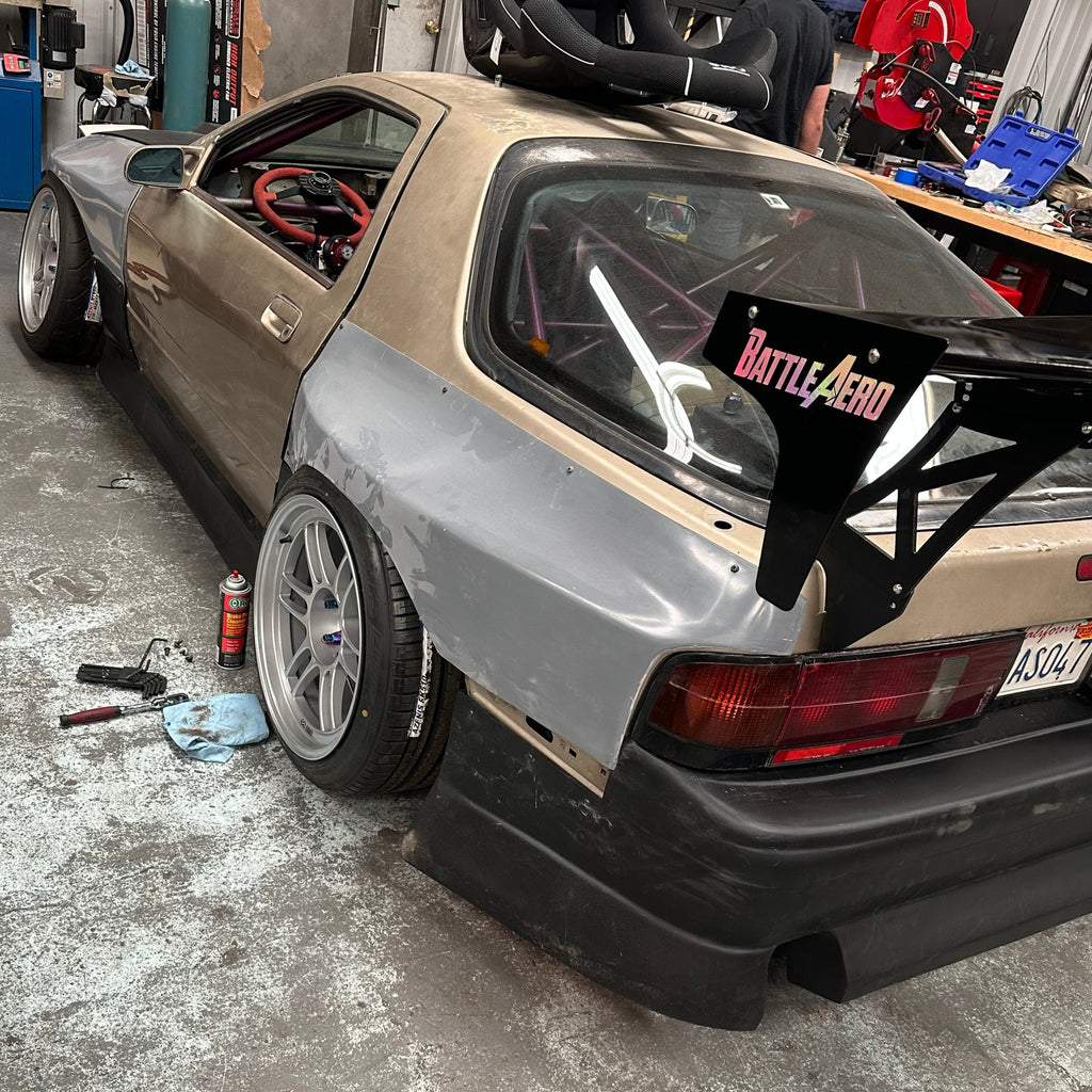 Fc Rx7 Rear Wing Battle Aero Trunk Mount Wing for Mazda RX-7 (FD) – BattleAero