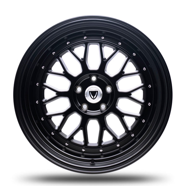 MSH FULL MATTE BLACK | 19X11+10 | 5X114.3