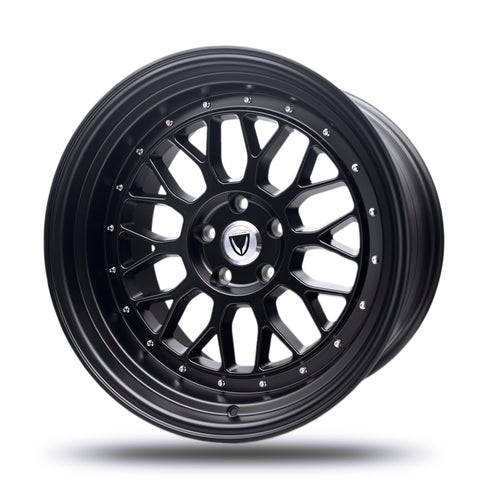 Vulcan Wheels MSH FULL MATTE BLACK | 19X9.5+12 | 5X114.3