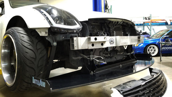 Chassis Mounted Splitter for Infiniti G35 Coupe