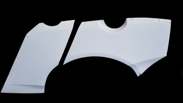 08-15 Mitsubishi Lancer Widebody Fender Flares
