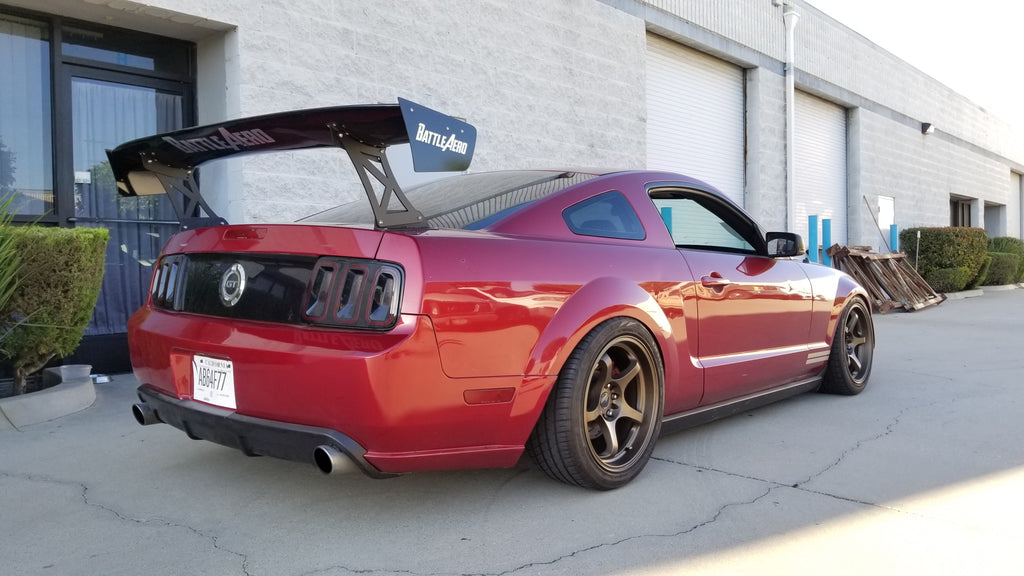 Trunk Mount GT Wing for 05-09 Ford Mustang (S197) – BattleAero