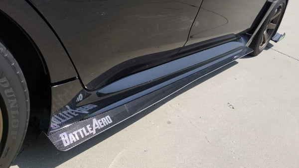 Side Skirt Extensions for 15-20 Subaru WRX / STI (VA)